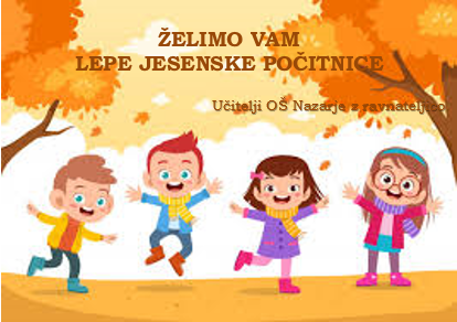 Jesenske počitnice