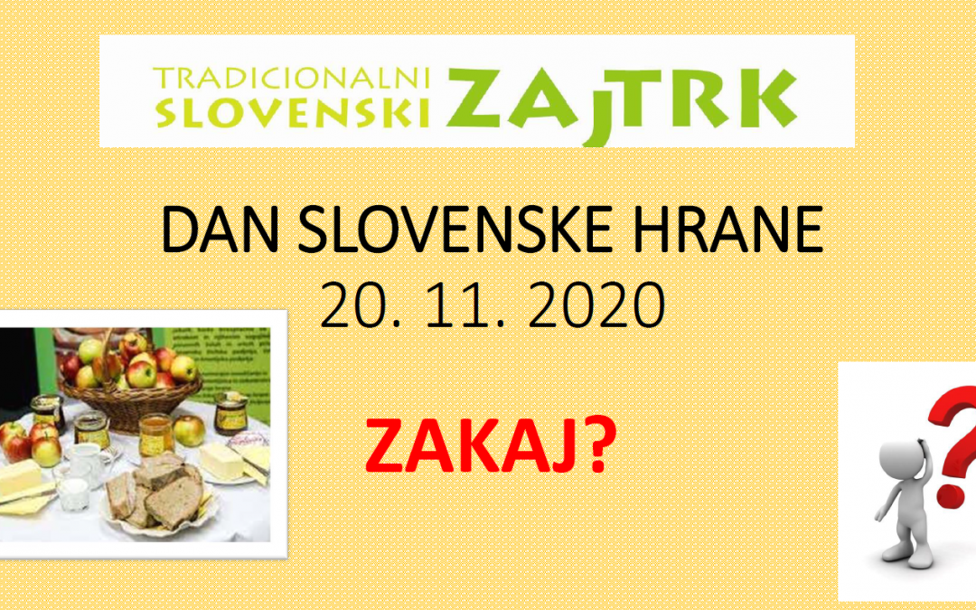 Tradicionalni slovenski zajtrk