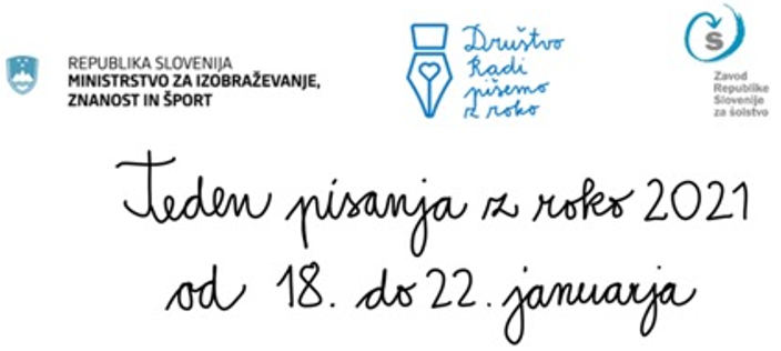 TEDEN PISANJA Z ROKO