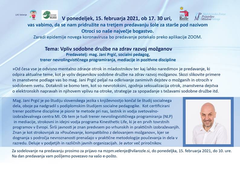 VABILO – Šola za starše