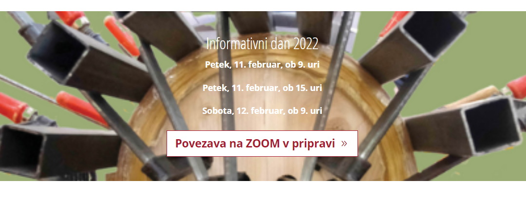 Informativni dan na Srednji šoli za lesarstvo v ŠC Škofja Loka